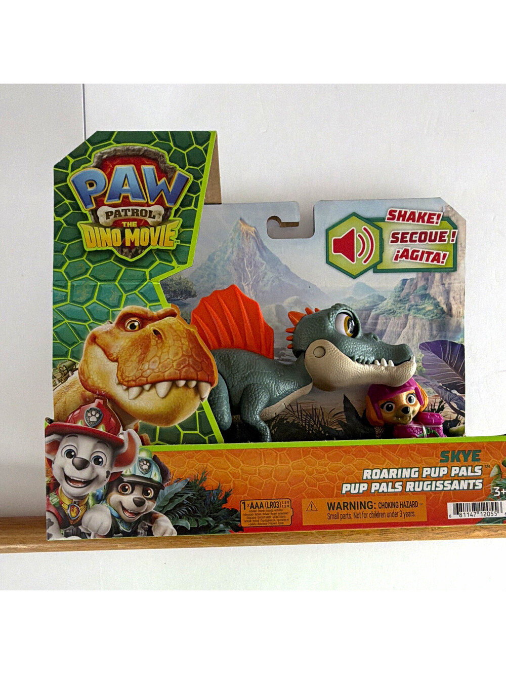 Spin Master PAW Patrol Roaring Pup Pals Skye & Dino Sound Figure Set
